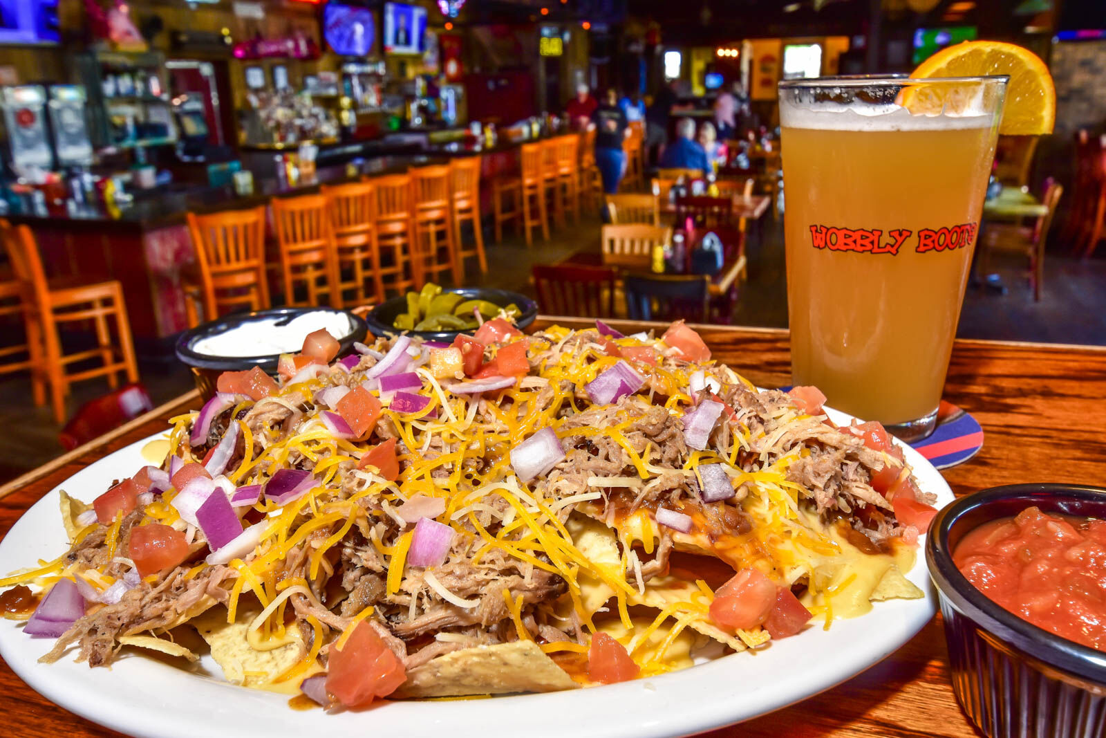 BBQ Nachos - Wobbly Boots